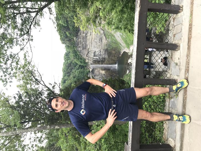 Smiling at the overlook Smiling at the overlook