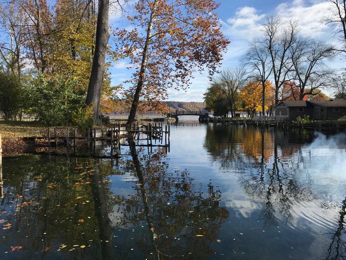 A placid view of the marina A placid view of the marina