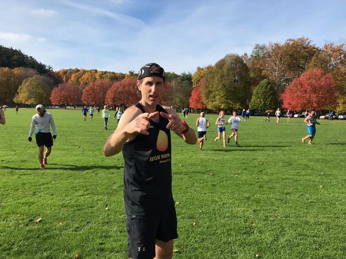 Scott Dawson, pre-race Scott Dawson, pre-race