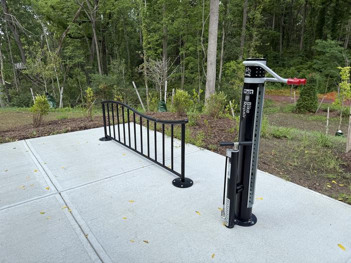 Bike repair station Bike repair station