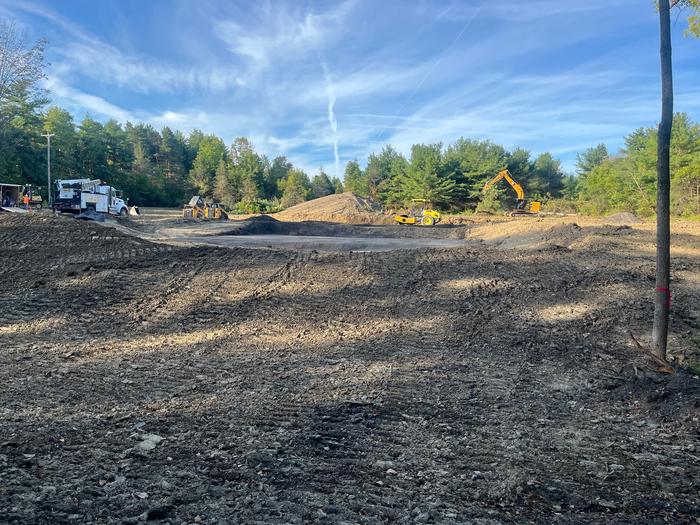Excavation progress Excavation progress