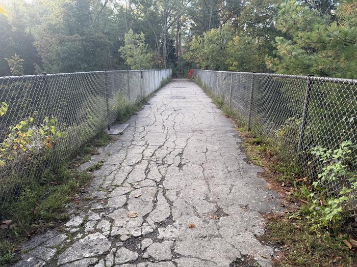 A last view of the pedestrian bridge? A last view of the pedestrian bridge?
