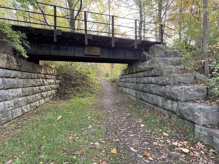 The trestle underpass The trestle underpass